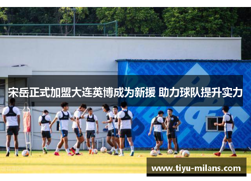 宋岳正式加盟大连英博成为新援 助力球队提升实力